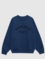 Sudadera Jaci París azul marino lavado